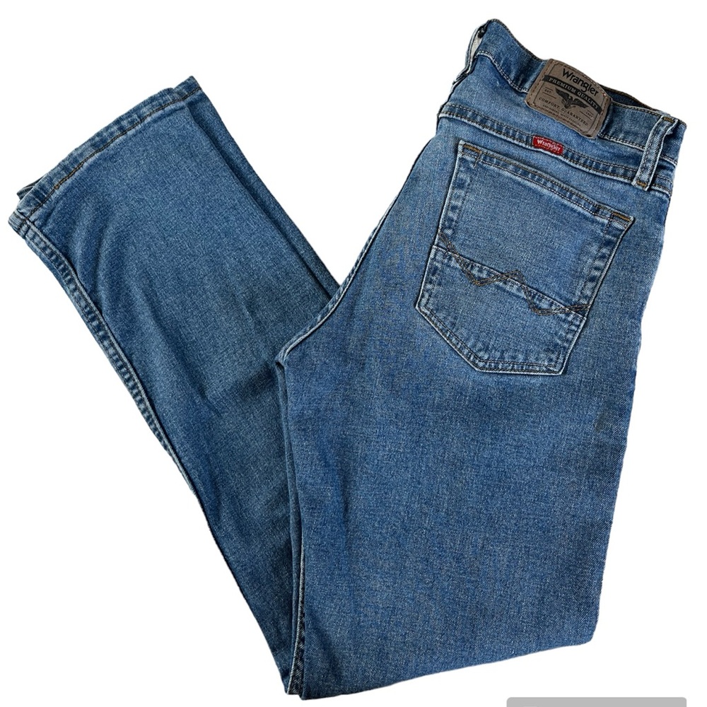Wrangler slim straight MENS denim jeans